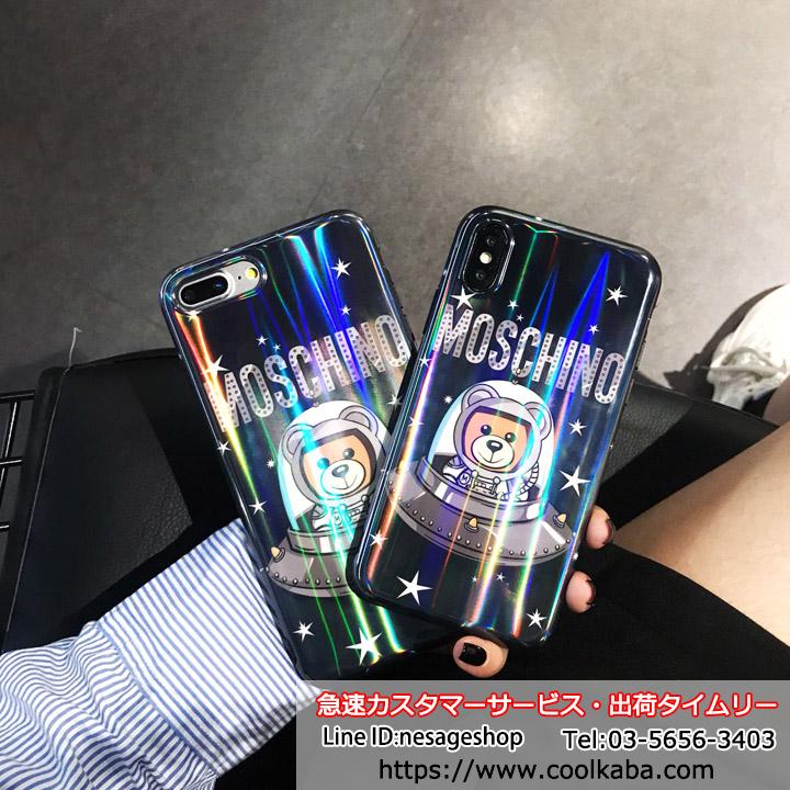 アイフォンXR カバー MOSCHINO