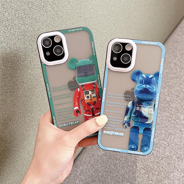 Bearbrick アイフォン 14pro TPU カバー