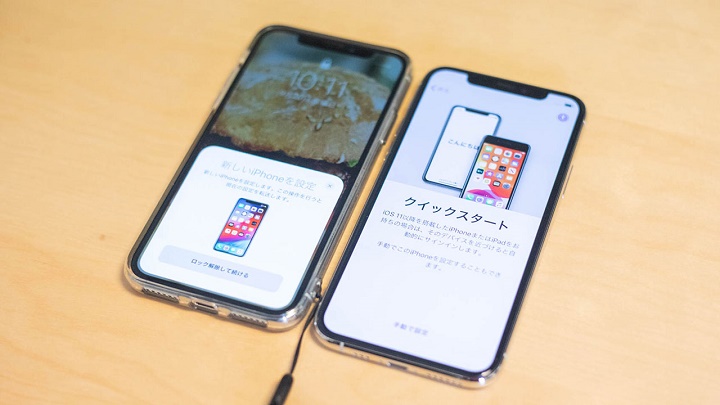 iTunesでデータ移行