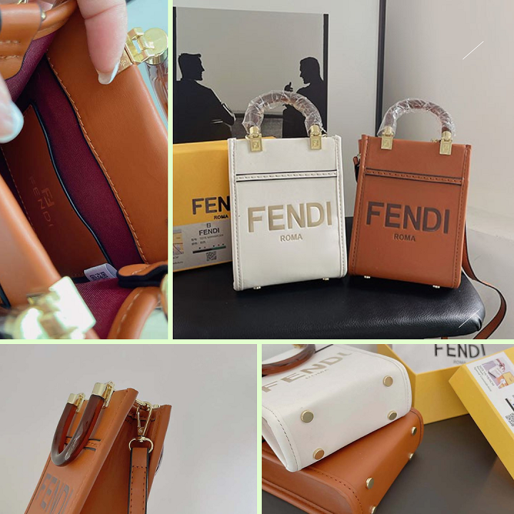 ブランド fendi クロスボディ 女性愛用 人造革 新作