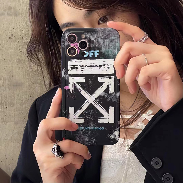 オフホワイト iPHONExr xsケース 個性