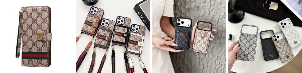 GUCCI 風 iPhone17 ケース