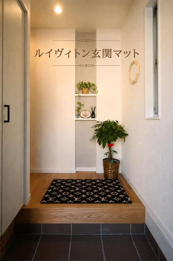 一人暮らしルイビトン カーペット