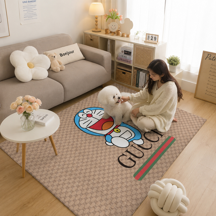 グッチ アニメ風 可愛い カーペット