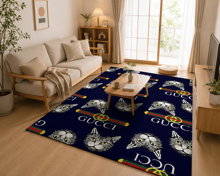 GUCCI ネコ 猫柄 カーペット