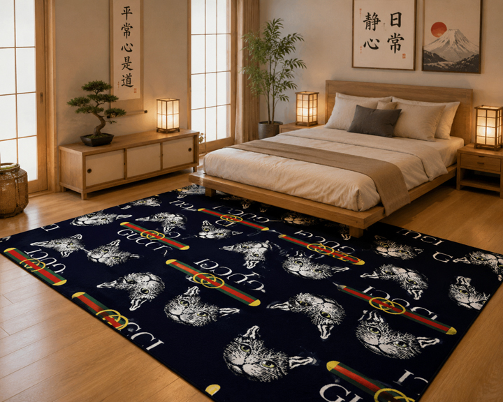 GUCCI 動物柄 可愛い 絨毯