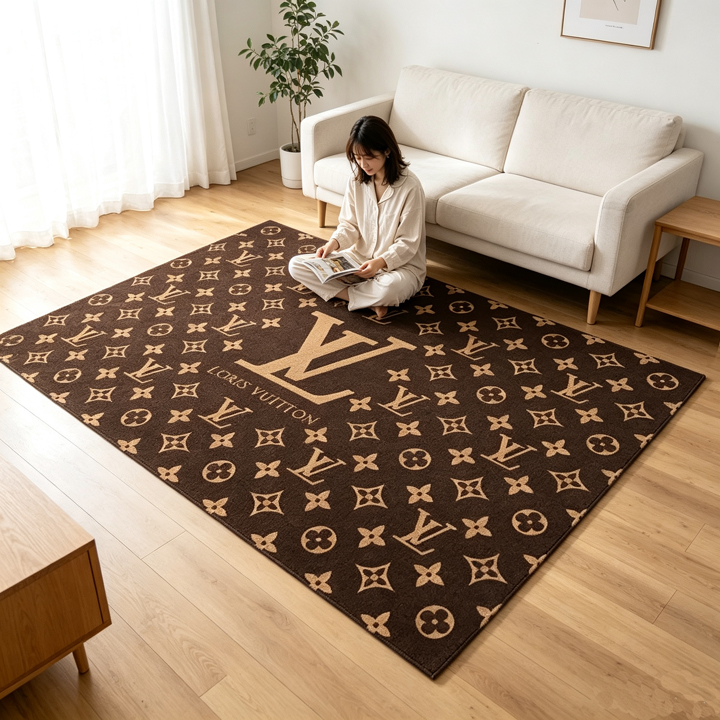 ルイヴィトン ブラウン カーペット