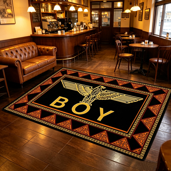 BOY ロゴ カーペット