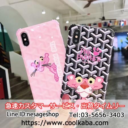 ゴヤール iPhoneX ケース ピンクパンサー