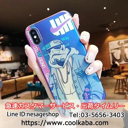 ナイキ iPhoneXケース パロディー風