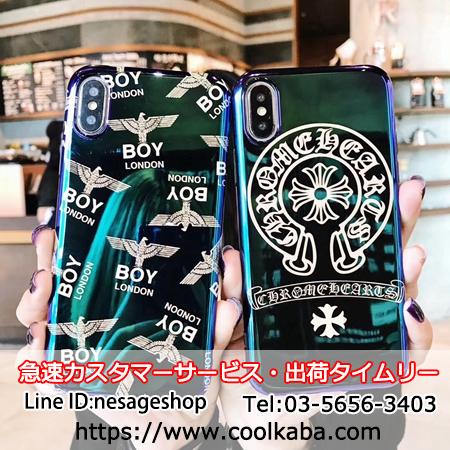 クロムハーツ Iphonexs Xsmax ケース 鏡面 Iphone Xr 8plusケース Boy London Iphone7plusケース
