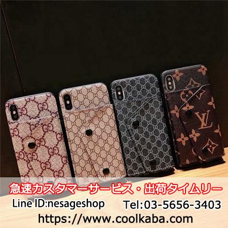 グッチ ヴィトン Iphonex Xsケース カード入れ Gucci Lv Iphonexsmaxカバー アイフォン8 8plus携帯ケース