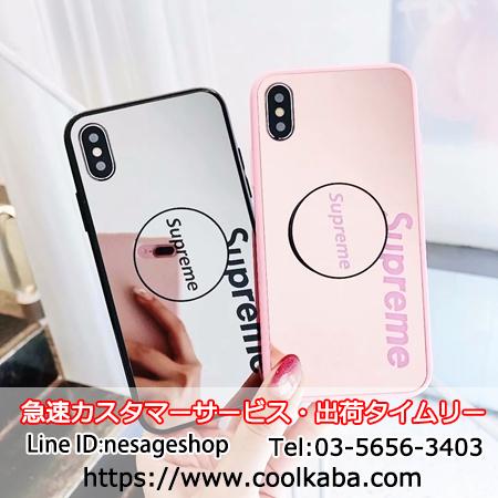 シュプリーム 鏡面 iphoneXケース