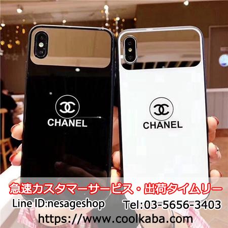 iPhoneXSMax ミラーケース シャネル