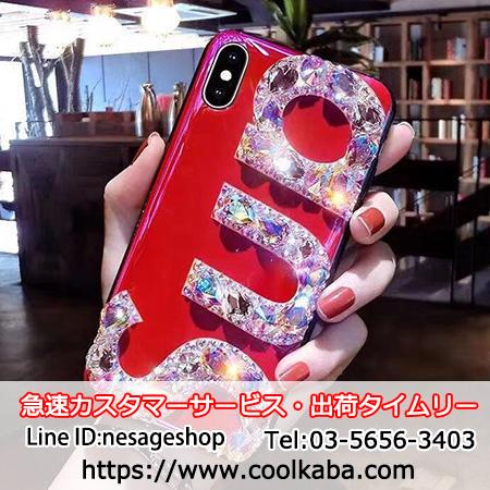 iphone xs/xrデコケース シュプリーム