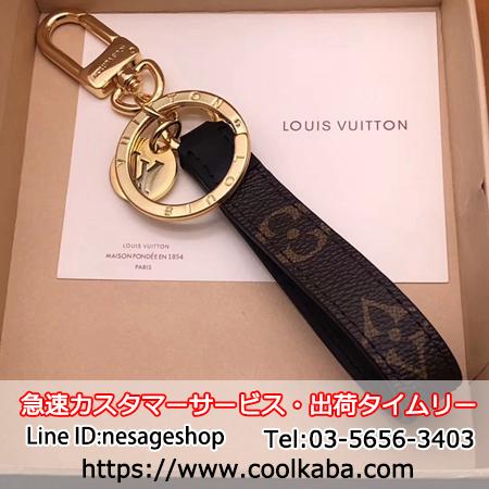 LOUIS VUITTON キーホルダー レザー製