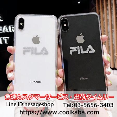 フィラ 背面ガラスカバーiPhoneXS