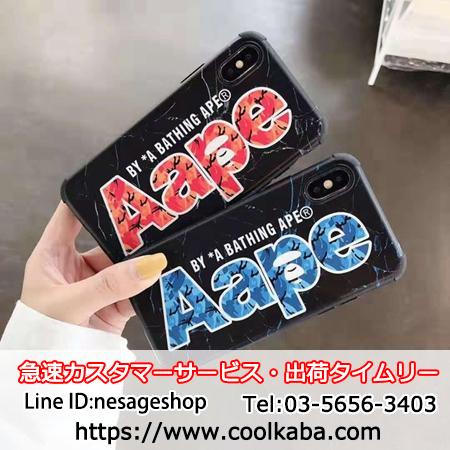 AAPE iphone11 proケース 個性的