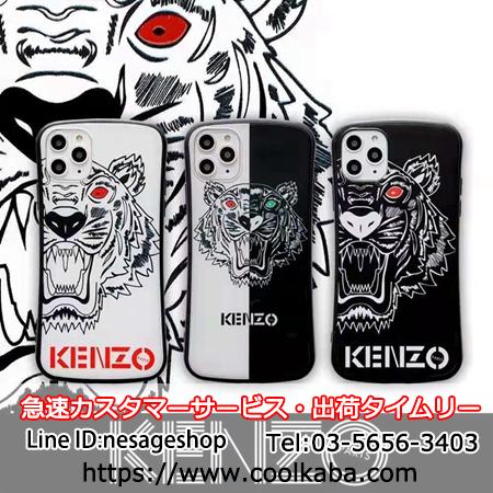 kenzo アイフォン11 11proケース 虎頭 ケンゾー iphonexr