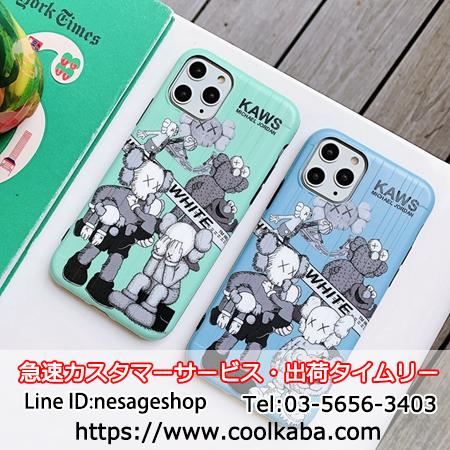 カウズ iphone11 11proケース キャラクター