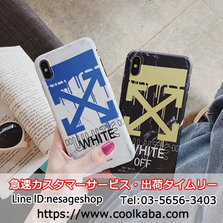 Off-white アイフォーン11 proケース 大理石柄