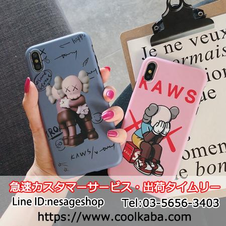 カウズ iPhone11 proケース かわいい