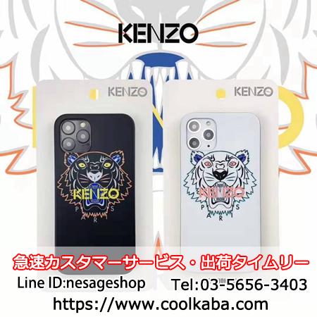 ケンゾー iphone11 pro maxケース 虎頭