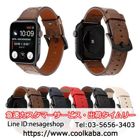 グッチ Apple Watch レザーベルト