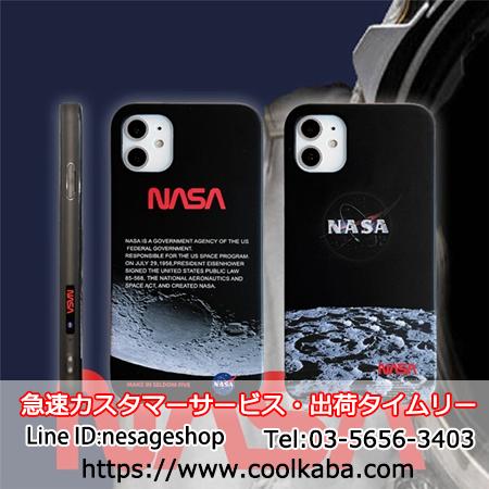 NASA 宇宙柄つや消しスマホケース iphone12 12mini