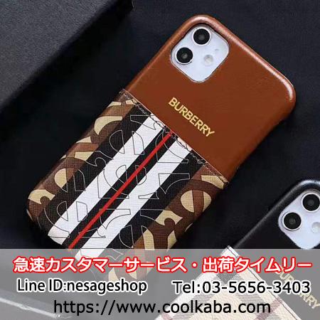 Burberry iphone11 pro maxケース カードいれ IPHONE XR/XS MAXハード 