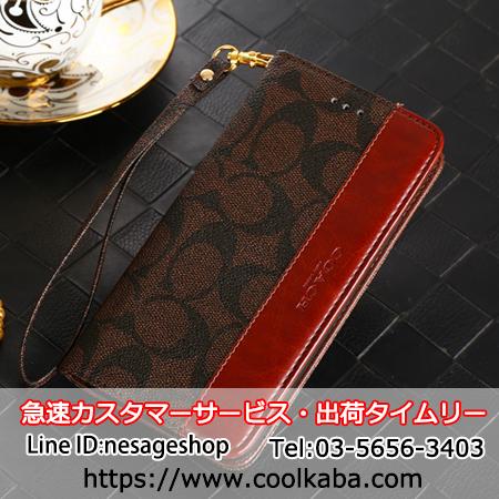 Coach アイフォン11 Proケース 手帳型 コーチ Iphone11pro Maxカバーストラップ付き アイホンxr Xs マックス 携帯ケース