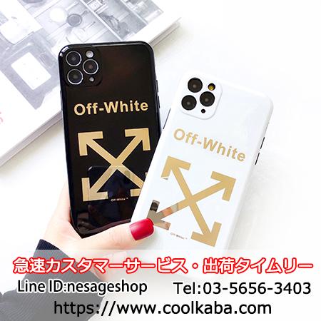 off-white iphone11/11Pro Maxケース オフホワイト iPhonexs ケース 
