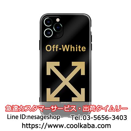 off-white iphone11/11Pro Maxケース オフホワイト iPhonexs ケース かっこいい 人気 耐衝撃 オフホワイト
