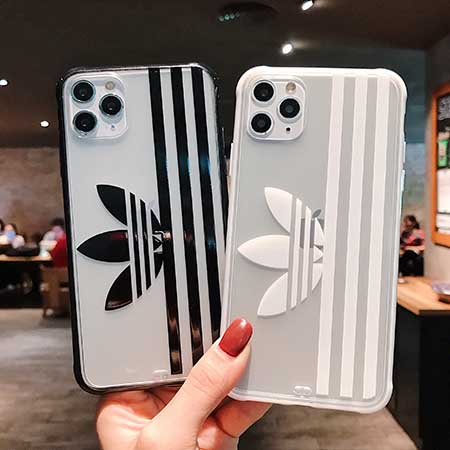 アイフォーンxs ケース adidas スポーツ風 iphone xr/8 plusケース