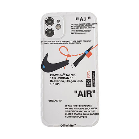 深緑(ふかみどり) NIKEナイキoff-whiteオフホワイトiPhoneケース
