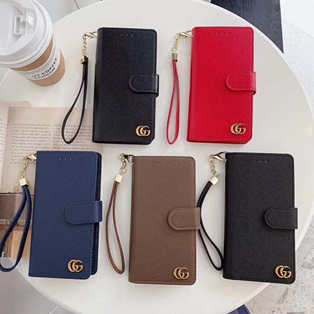 gucci iPhone12 ケース 本革製品  カード収納