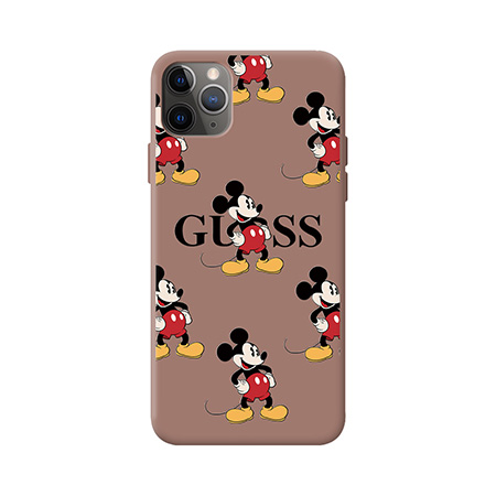ブランド ゲス Guess Iphone12ケース ミッキー ディズニー アイホン12mini 12pro 携帯カバー Mickey書き Iphone11 Xs Xr 8 7plus スマホケース シンプル風 かわいい 若者向け