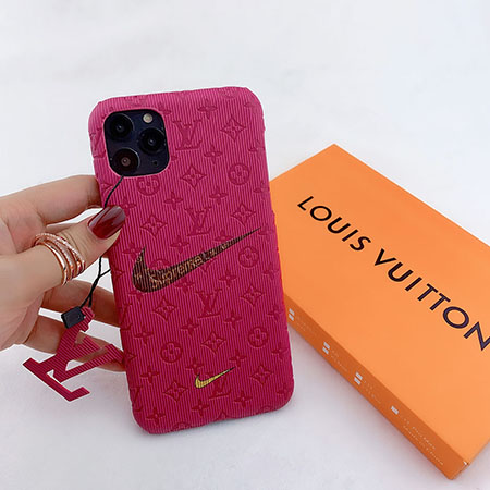 ブランド ルイヴィトン Lv ナイキ Nike コラボ Iphone12 ケース ヴィトンアイフォン12pro 12pro Max 携帯カバー カラフル Iphone12 Mini Iphone11 スマホケース ストラップ付き かわいい 女性向け