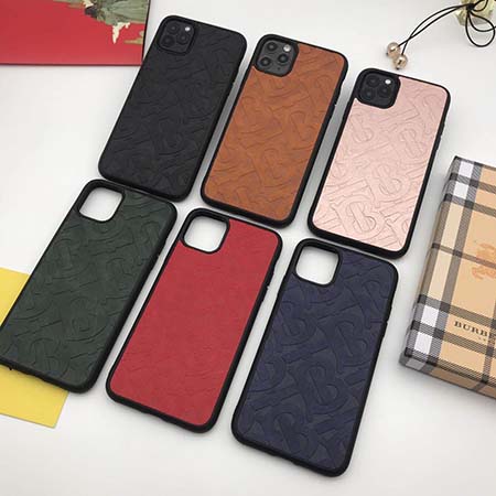 バーバリー Burberry ブランド Iphone 12ケース シュリンクレザー 12pro Max 携帯ケースコピー バーバリー アイホン12 Pro 12 Miniセレブ愛用