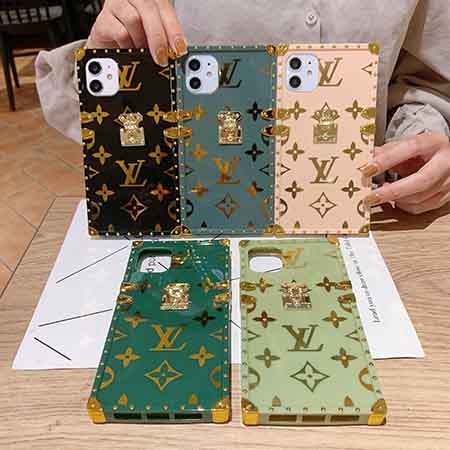 LV iPhone12 ケース 高級感 四角保護