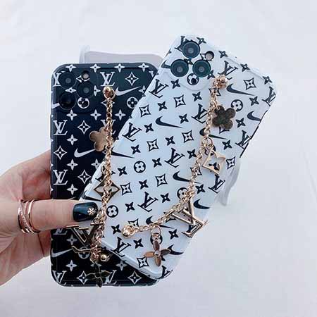 LV NIKE iPhone12 ケース チェーン付き