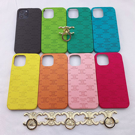 CELINE iPhone12 ケース 指輪付き