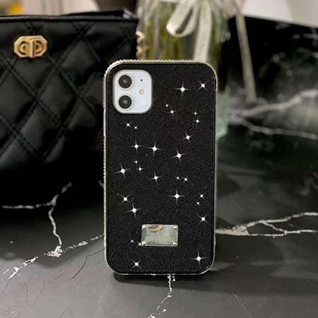 Swarovski iPhone 12 pro/12 保護ケース キラキラiPhone 12 pro maxエレガントswarovskiケース