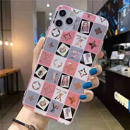 LV iPhone12 ケース キラキラ ラ ティス花柄