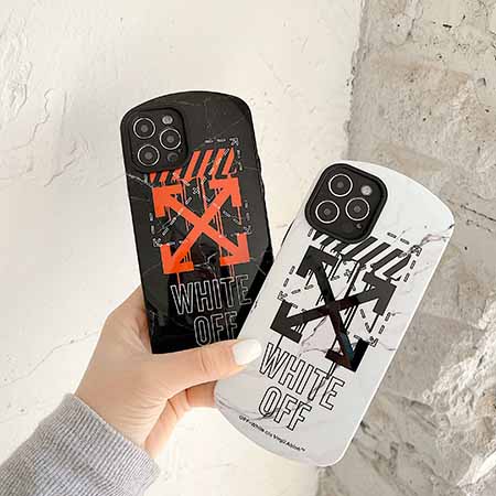 運動風 Off White iPhone 12pro/12スマホケース ハイブランド オフ ...