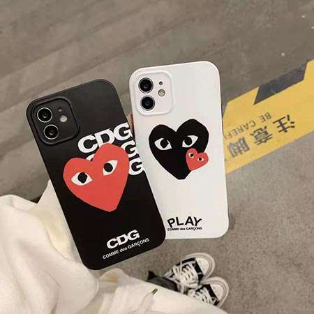  COMME des GARCONS iphone12 ケース 個性 PLAY