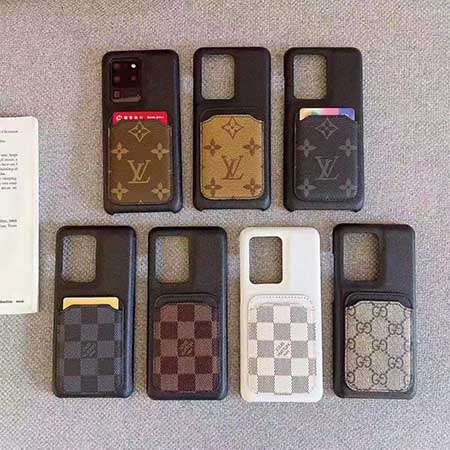 LV iPhone12 ケース 背面カード収納