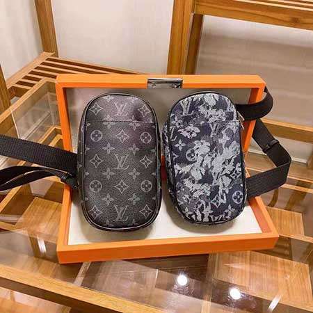 新品 ルイヴィトン ボディバッグ モノグラム デニム