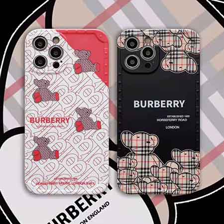 ブランド柄携帯ケースアイフォーン12 burberry