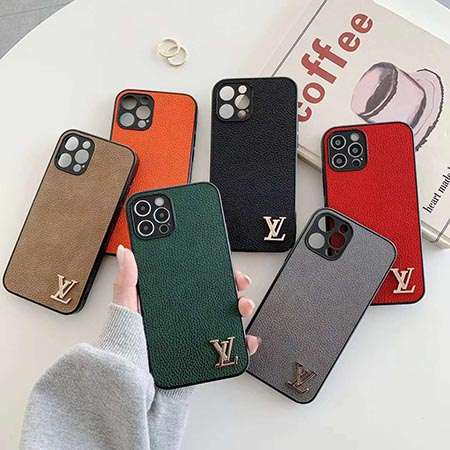 vuitton スマホケース iphone12pro/12 金具ロゴ付き LV iphone12mini